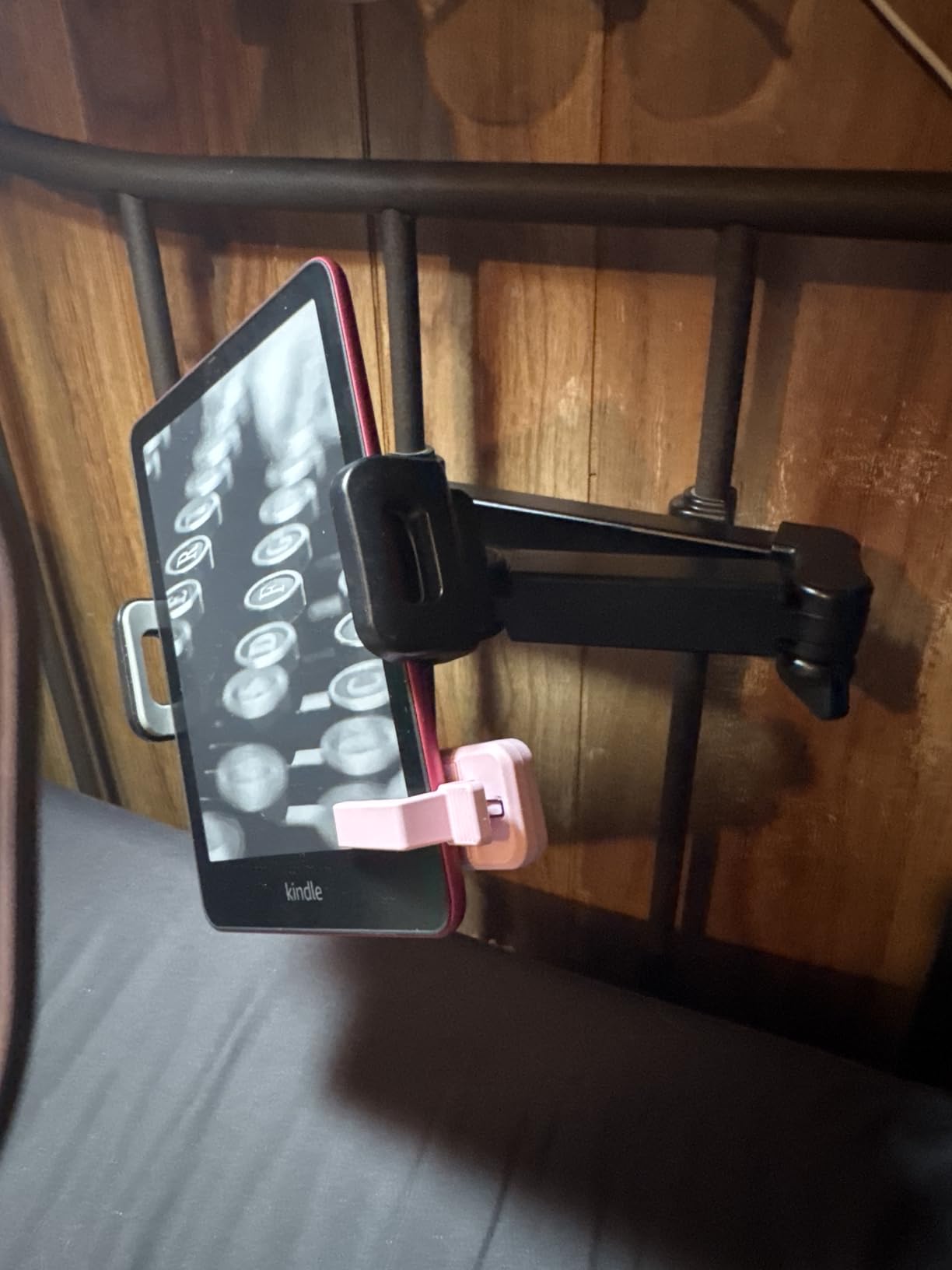 Lamicall Car Headrest Tablet Holder - [3 in 1 Extension Arm] Adjustable Tablet Car Mount for Back Seat, Gifts Road Trip Essentials for Kids, for 4.7-11'' Device Like iPad Pro, Air, Mini, Galaxy, Fire customer photo 1