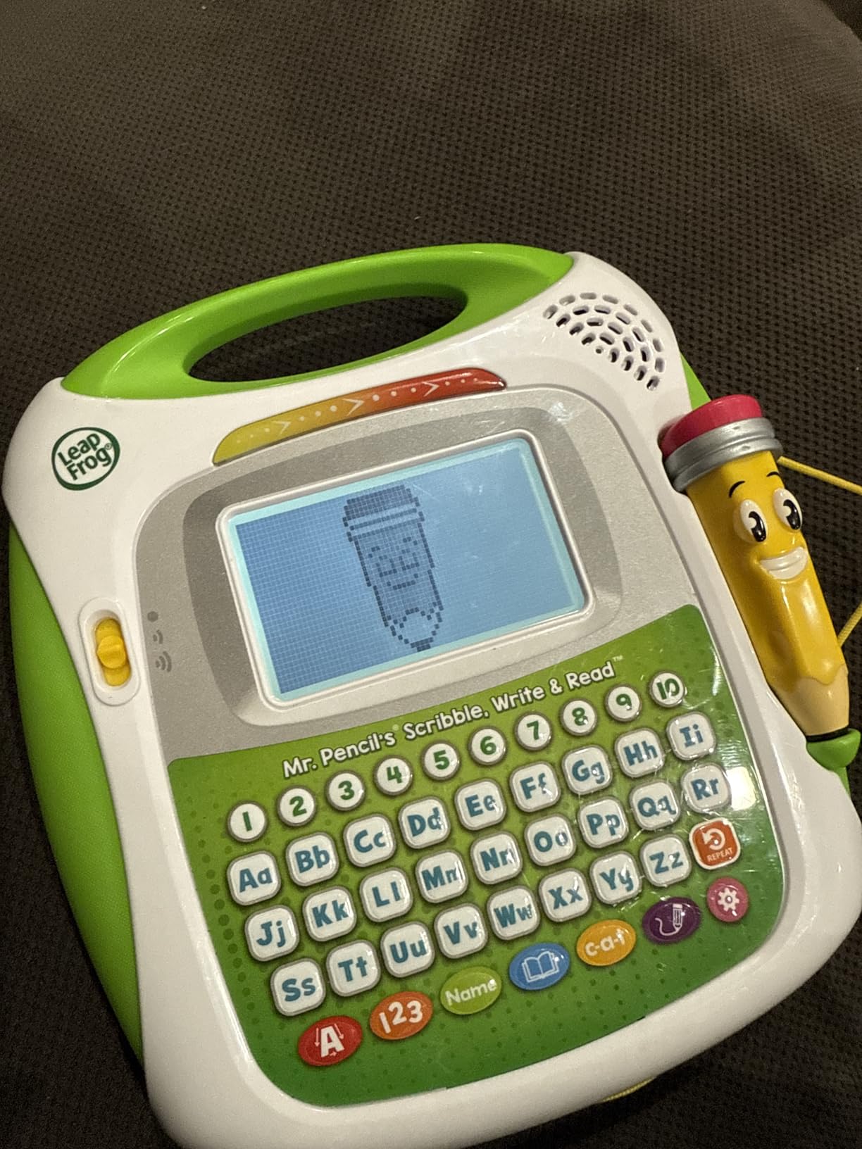 LeapFrog Mr Pencil's Scribble Write and Read, Green customer photo 1