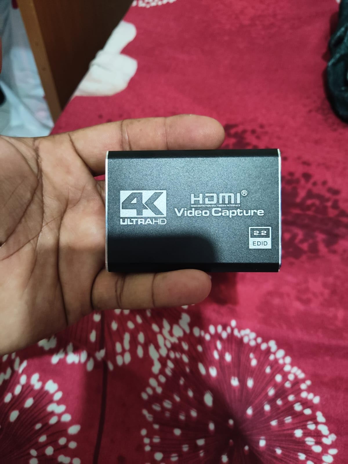 4K HDMI Capture Card USB 3.0 - 1080P 60FPS Gaming & Streaming Video Capture Card with HDMI Loop-Out, Plug & Play, Low-Latency Recording for PS5/PS4/Xbox/Switch/OBS/PC/Mac customer photo 1