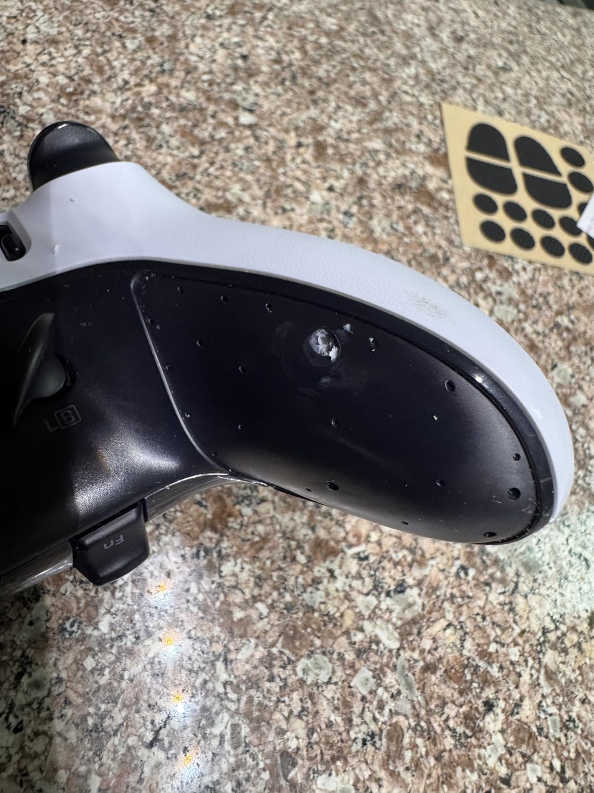 HOTLINEGAMES Controller Grips Compatible with PS5 Dualsense Edge, PlayStation 5 Controller Accessories, Skin Kit, Anti-Slip Grip Tape, Sweat-Absorbent, Easy to Apply (Handle Grips+Buttons+Triggers) customer photo 2