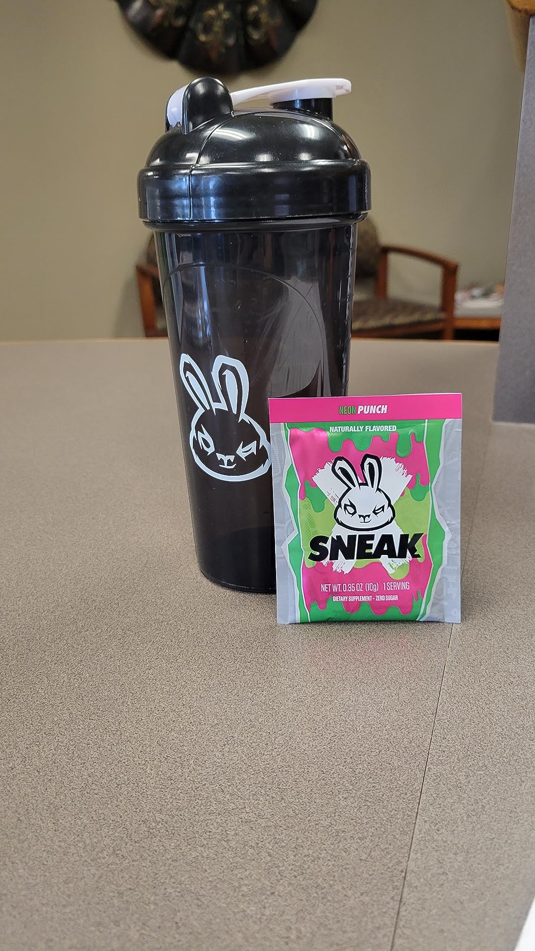 SNEAK Energy Drink Starter Pack | 9 Sachets with Monochrome Shaker | No Sugar. No Nasties. Just Natural Caffeine, Focus-Boosting Nootropics customer photo 1