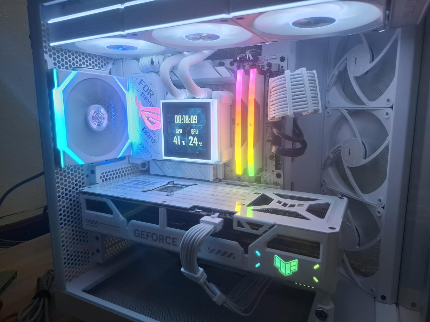 Vengence RGB DDR5 RAM 32GB (2x16GB) 6000MHz CL36-44-44-96 1.35V Intel XMP 3.0 Computer Memory - Black (CMH32GX5M2E6000C36) customer photo 1