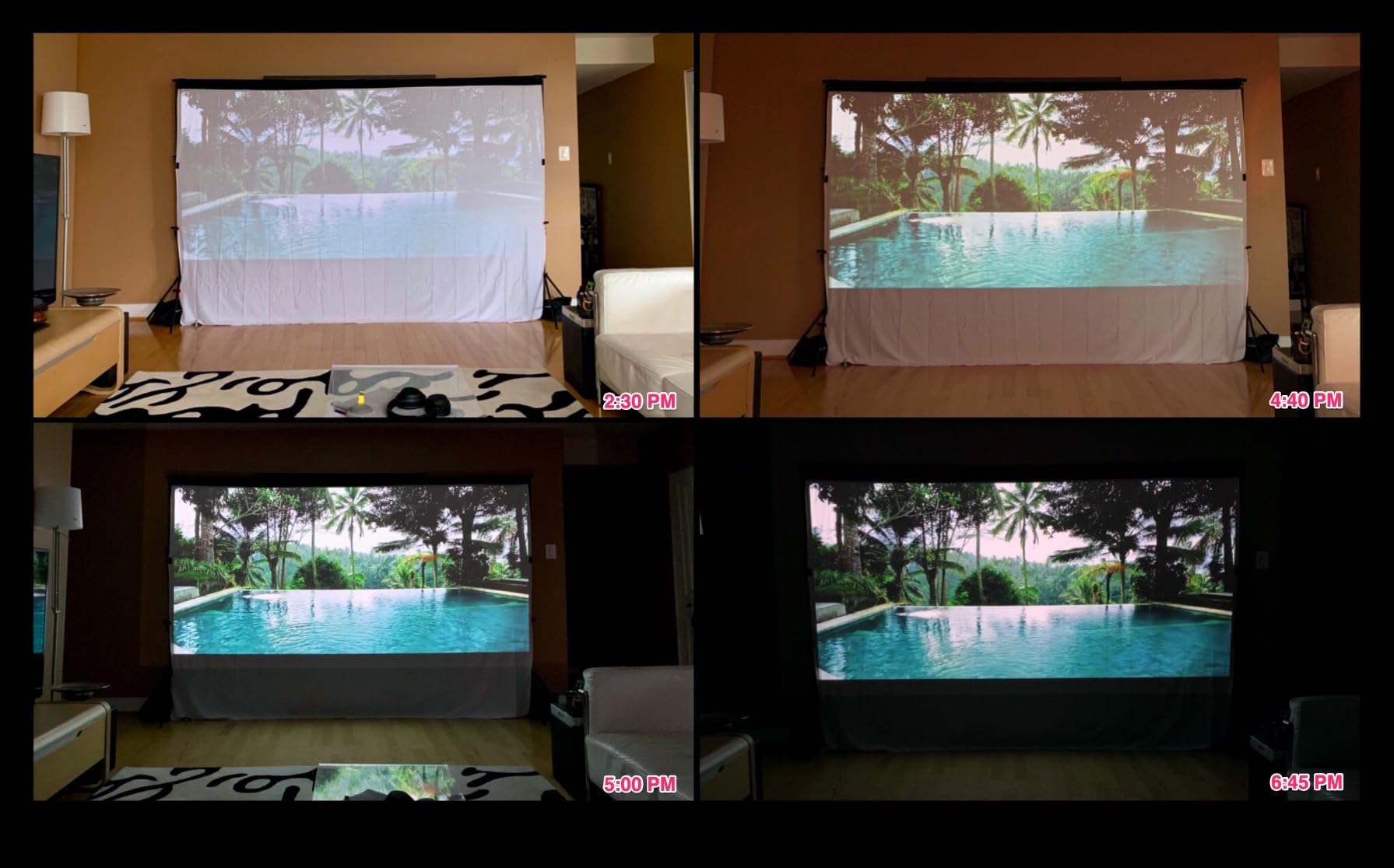 Nebula Mars 3 Outdoor Portable Projector, 1000 ANSI Lumens, AI-Powered Image, Built-In Battery with 5 Hour Playtime, Android TV, 200 Inch Home Theater, for Backyard, Office and Business customer photo 2