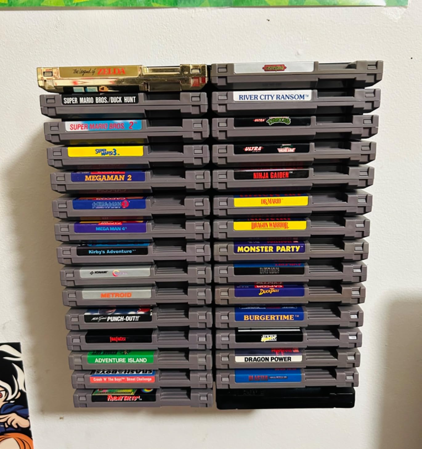 R2D3 Display Rack (30 Slots) for Retro 8-Bit Games - Compatible with Nintendo NES - 3D Printed Storage Organizer (for Games Not Sleeved- Open Back) customer photo 2