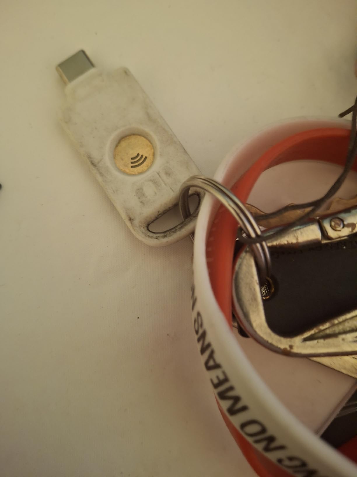 uTrust FIDO2 NFC Security Key USB-C (FIDO, FIDO2, U2F, WebAuthn) customer photo 1