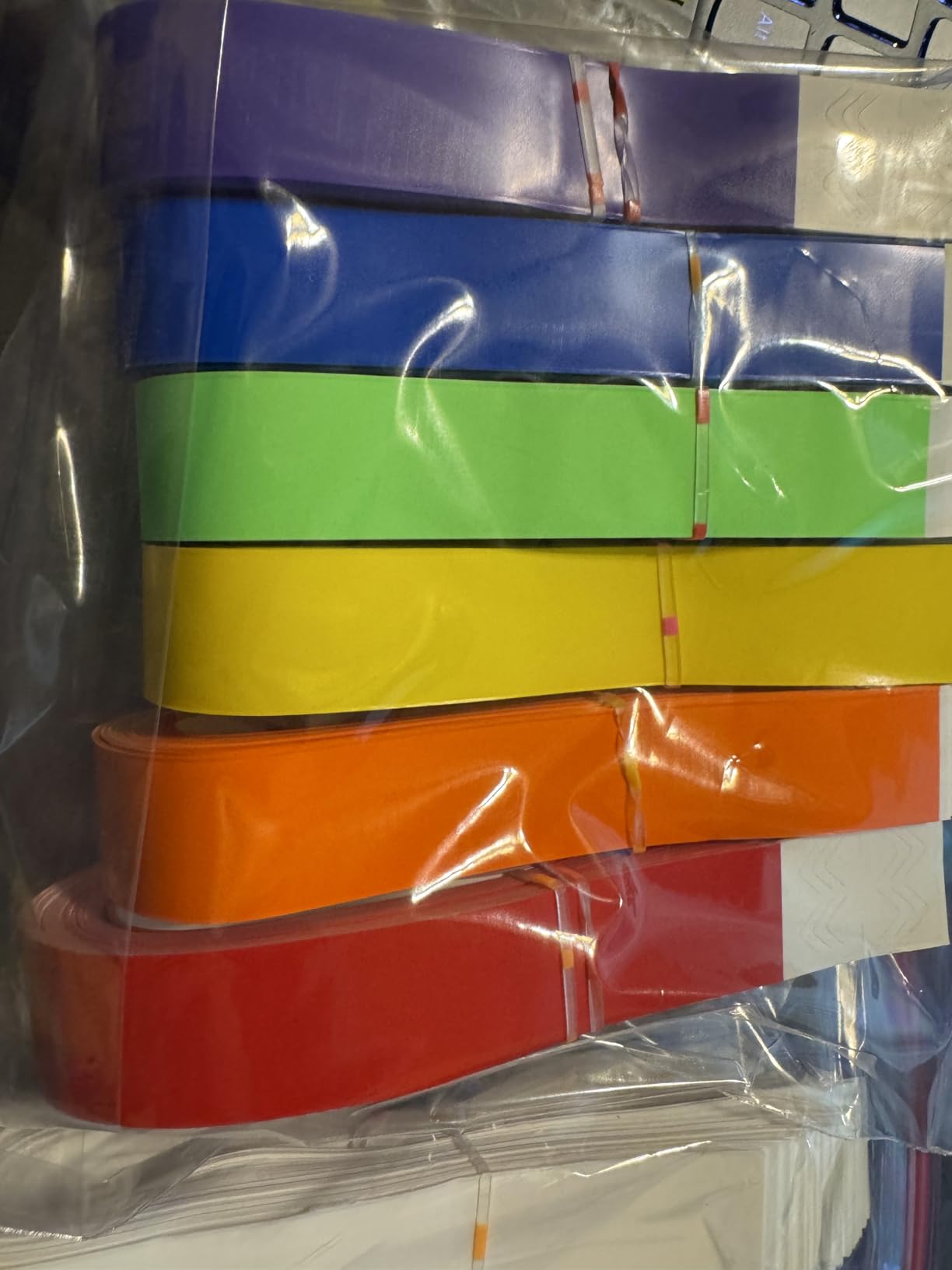 1200 Pcs Plastic Paper Wristbands for Events Neon Color Wrist Bands Concert Identification Wristbands Paper Bracelets Wristbands Party Hand Bands (Multicolor) customer photo 2