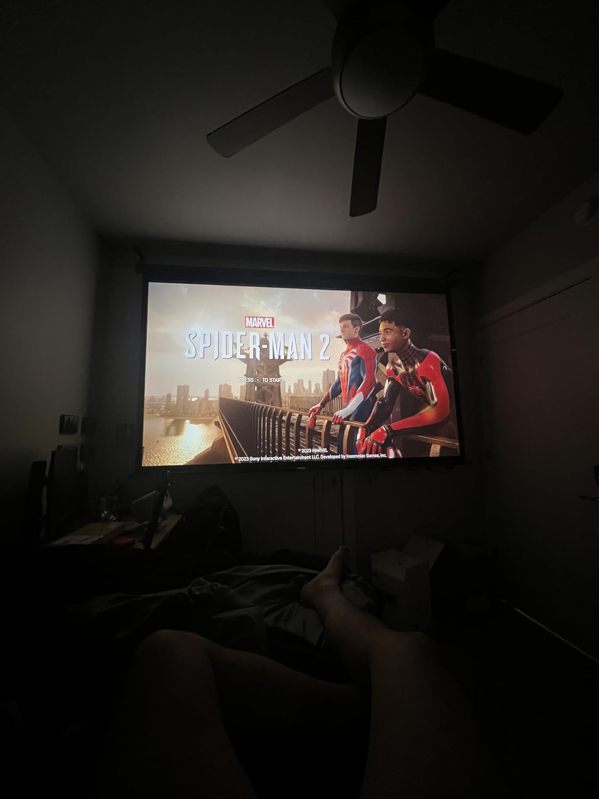 BenQ GP100A Outdoor 4K Supported Portable Projector, 1080p Resolution, 1000 ANSI Lumens, Built-in Netflix, Chromecast, AirPlay & Android TV, Autofocus & Auto 2D Keystone, 20W Speaker customer photo 2
