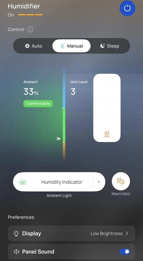 DREO 6L Humidifiers for Bedroom, Smart Warm & Cool Mist for Large Room, 60Hr Quiet Runtime for Baby, Plant, Humidity Sensor, Indicator Light, 12H Timer, Google/Alexa, HM713S customer photo 1