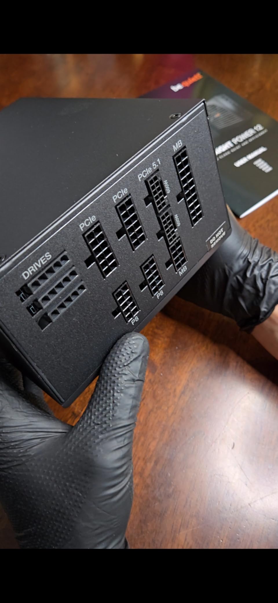 be quiet! BN517 Straight Power 12-1200w 80 Plus Platinum, ATX 3.0, Modular Power Supply, for PCIe 5.0 GPUs and GPUs with 6+2 pin connectors, Silent 135mm be quiet! Fan - BN517 customer photo 1