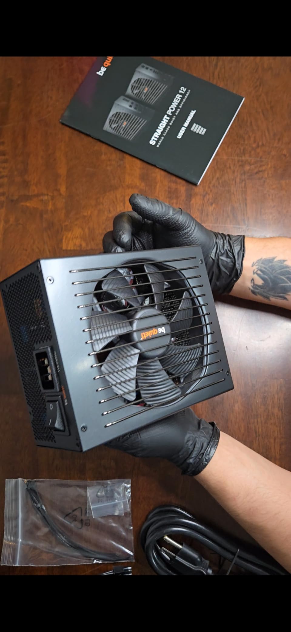 be quiet! BN517 Straight Power 12-1200w 80 Plus Platinum, ATX 3.0, Modular Power Supply, for PCIe 5.0 GPUs and GPUs with 6+2 pin connectors, Silent 135mm be quiet! Fan - BN517 customer photo 2