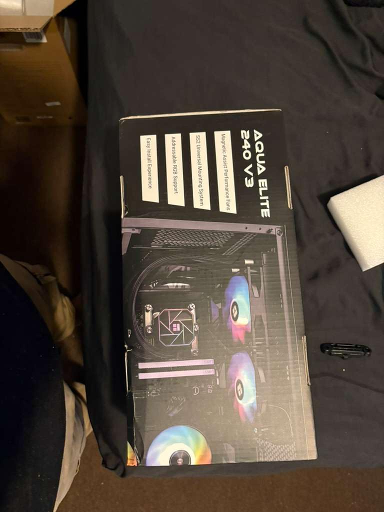 Thermalright Aqua Elite 240 V3 Water Cooling CPU Cooler, Double PWM ARGB Fans with S-FDB Bearings, Efficient PWM Controlled Pump, for AMD/AM4/AM5, Intel LGA1150/1151/1200/2011/1700 customer photo 2