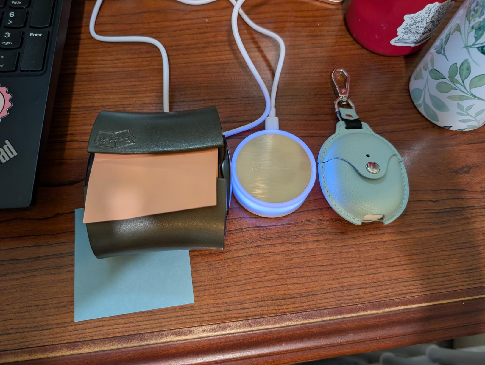 MuteMe Mini - USB A - Illuminated Physical Mute Button for Zoom, Teams & More (As Seen on Shark Tank). Free Windows/Mac Software Required to Use customer photo 1
