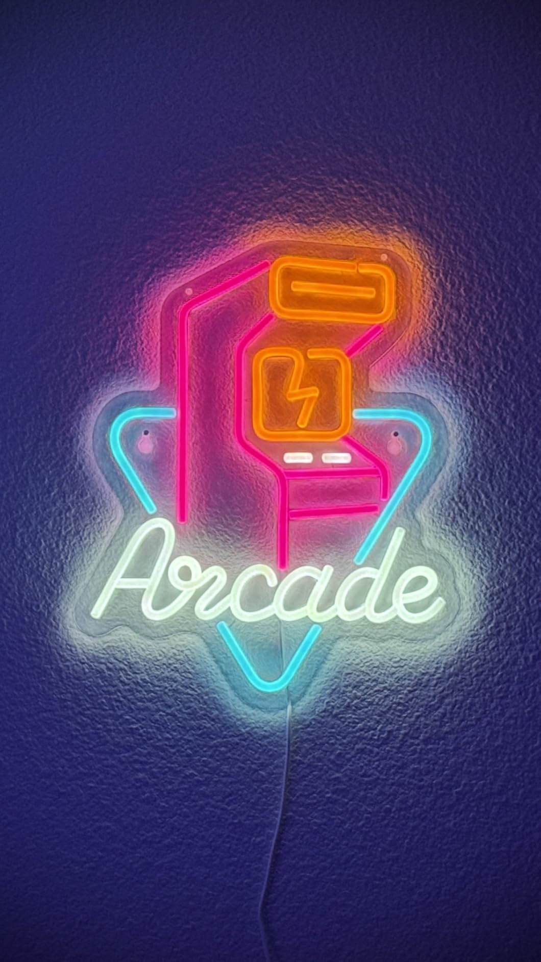Arcade Neon Sign for Wall Dcor with Dimmable Switch LED Neon Signs Decor customer photo 2