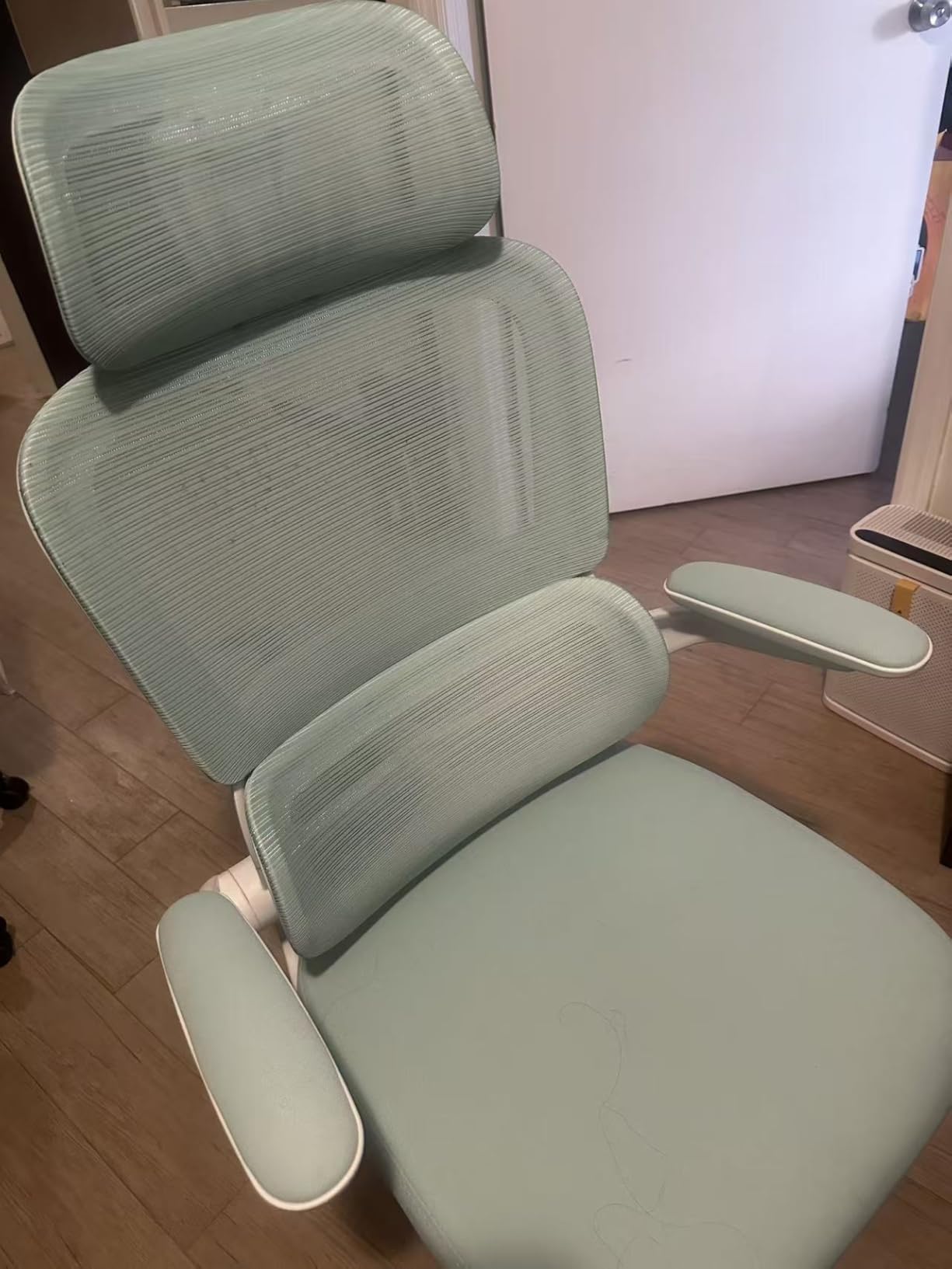 TRALT Office Chair Ergonomic Desk Chair 330 LBS Home Mesh Office Desk Chairs with Wheels Comfortable Gaming Chair High Back Office Chair for Long Hours (Black) customer photo 2