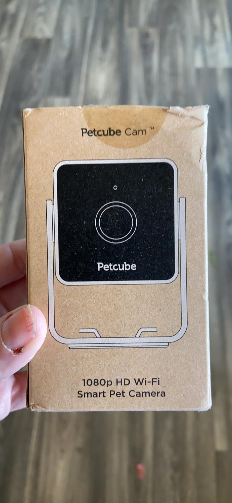 Petcube Cam 360 Camera Interactive WiFi Pet and Home Security Pan-Tilt Camera with Phone App, 1080p HD Video, 360° Rotation, Night Vision, AI Alerts customer photo 1