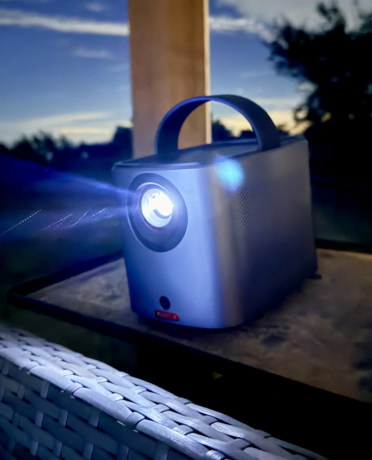 Nebula Mars 3 Air GTV Projector - Netflix Officially Licensed, 400 ANSI-Lumen Brightness, Native 1080P, Dolby Digital Sound, 150-Inch Picture, Built-In Battery for 2.5 Hours customer photo 2