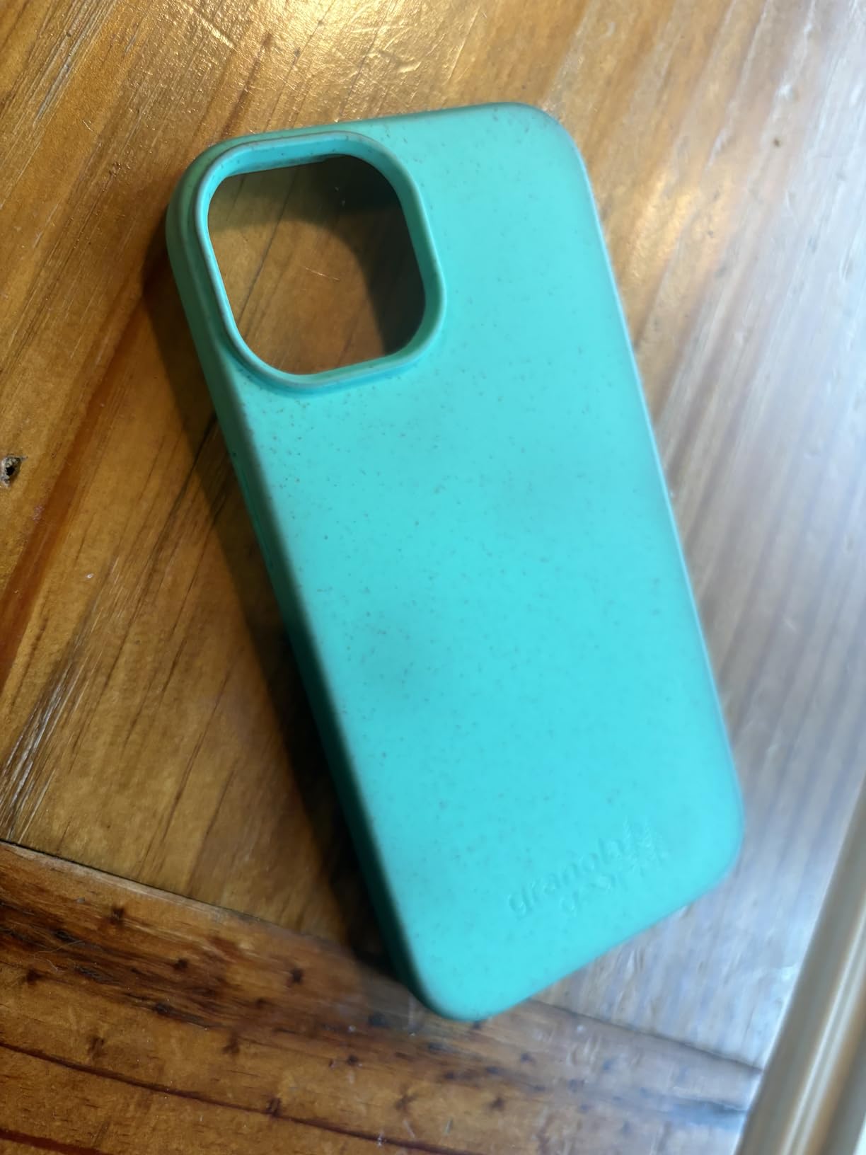 Eco by GranolaGear - Eco-Friendly Phone Case for iPhone 15 - Biodegradable, Compostable, Plastic-Free, Made from Plants - Alpine Snow customer photo 2