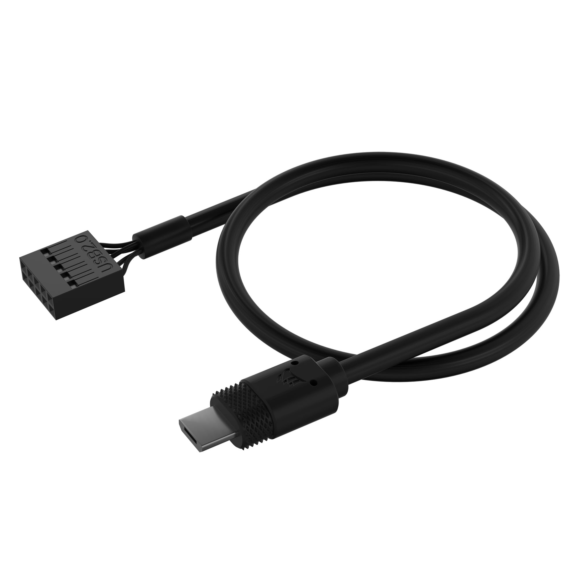iCUE Link Cables - 2X 135mm Slim 90° - Black customer photo 1