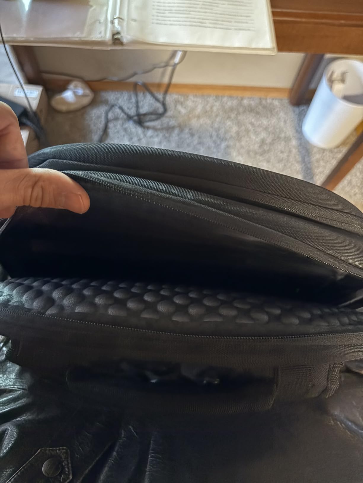 Lenovo Legion Gaming Backpack GB400 for Computers Up to 16 Inch - Lightweight Water Repellant Bag with Multiple Pockets, & Superior Valuables Protection for Gamers (Black) customer photo 2