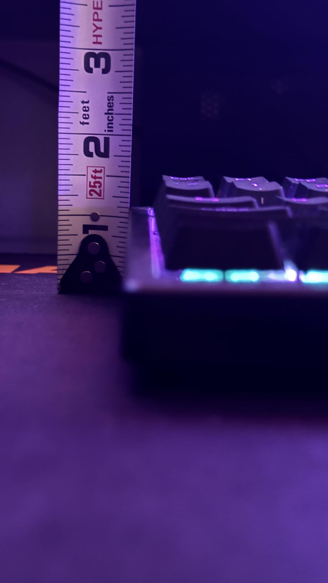 ROG Azoth Wireless Mechanical Gaming Keyboard - 75% TKL, Tri-Mode Connectivity, Hot Swappable Pre-lubed ROG NX Snow Linear Switches, PBT Keycaps, RGB, OLED Display, PC/Mac Support - Black customer photo 1