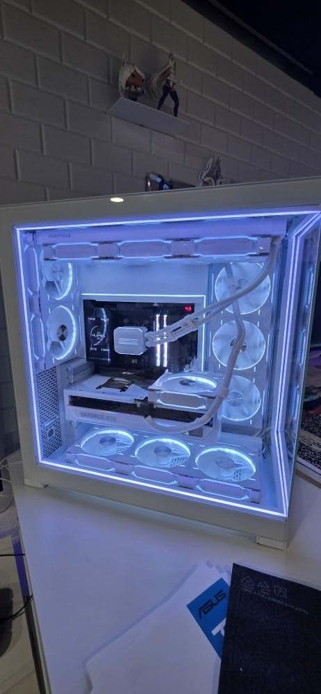 NV9 Premium DRGB Kit, 4X D/A-RGB LED modules for NV9 Outer Frame, 1x D/A-RGB Power hub Included (Black) customer photo 2