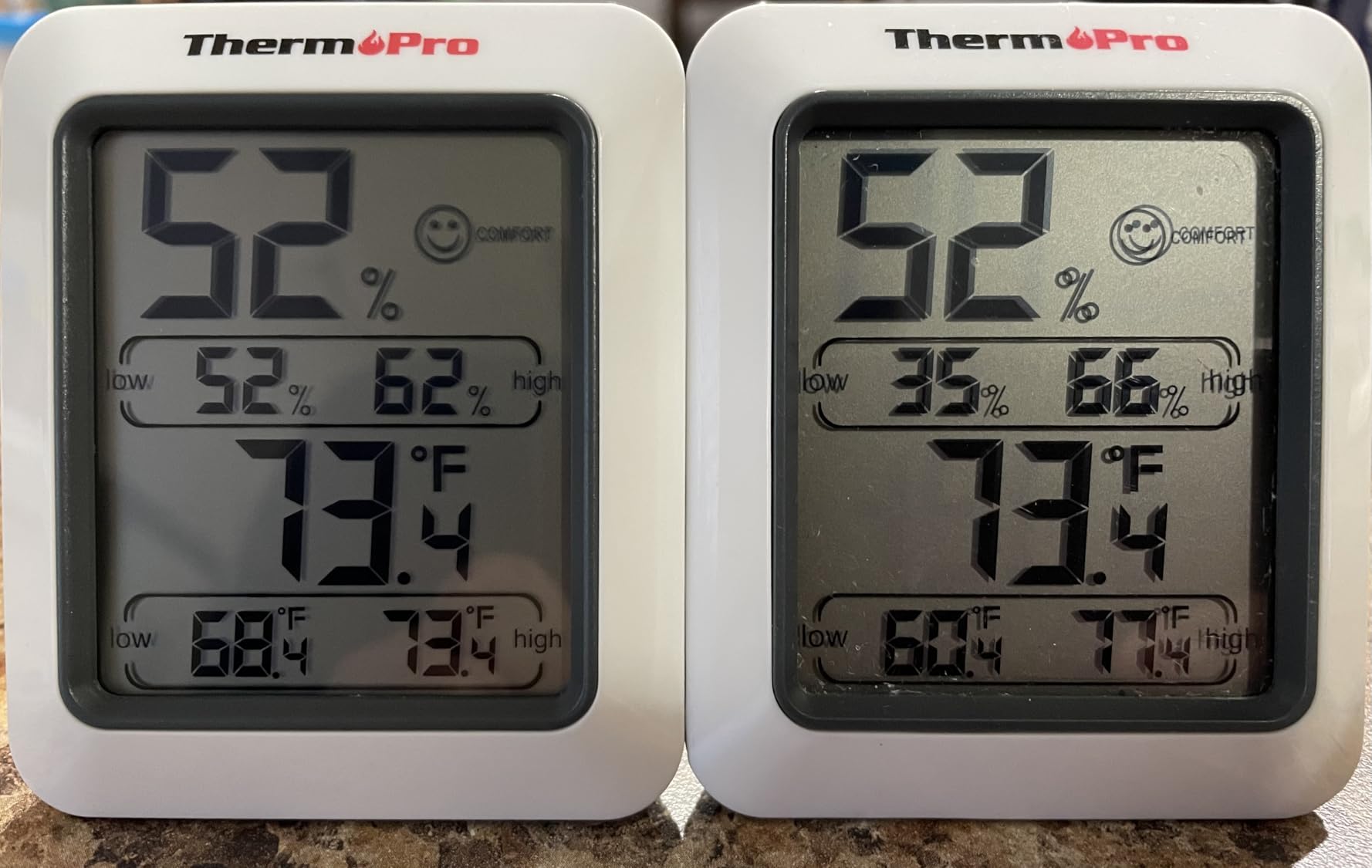 TempPro Hygrometer Thermometer for House, Bluetooth Room Indoor Greenhouse Thermometer Monitor Up to 260FT, Backlit Humidity Meter Temperature Sensor with 2-Year Data Export(Previously ThermoPro) customer photo 2