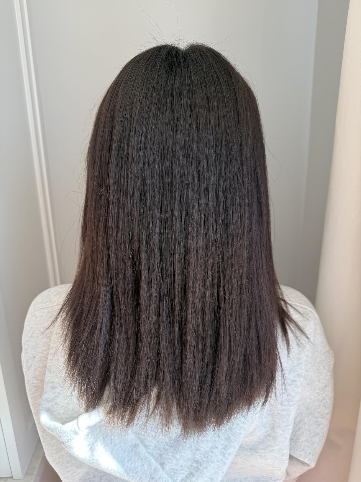 ELLA BELLA® Titanium Flat Iron Hair Straightener (with Infrared) • Professional Straightening Iron • Digital Display to Accurately Control Temperature • As Featured in Good Housekeeping customer photo 2