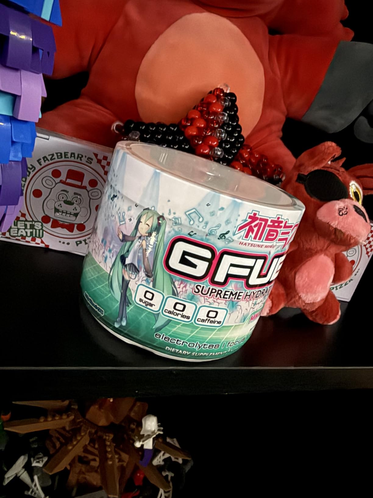 G FUEL Naruto Sage Supreme Hydration, Electrolyte Powder Mix for Energy & Focus, Sugar & Caffeine Free Supplement with Essential Vitamins & Minerals, Grapefruit WhitePeach Flavor, 3.3 oz - 30 Servings customer photo 1