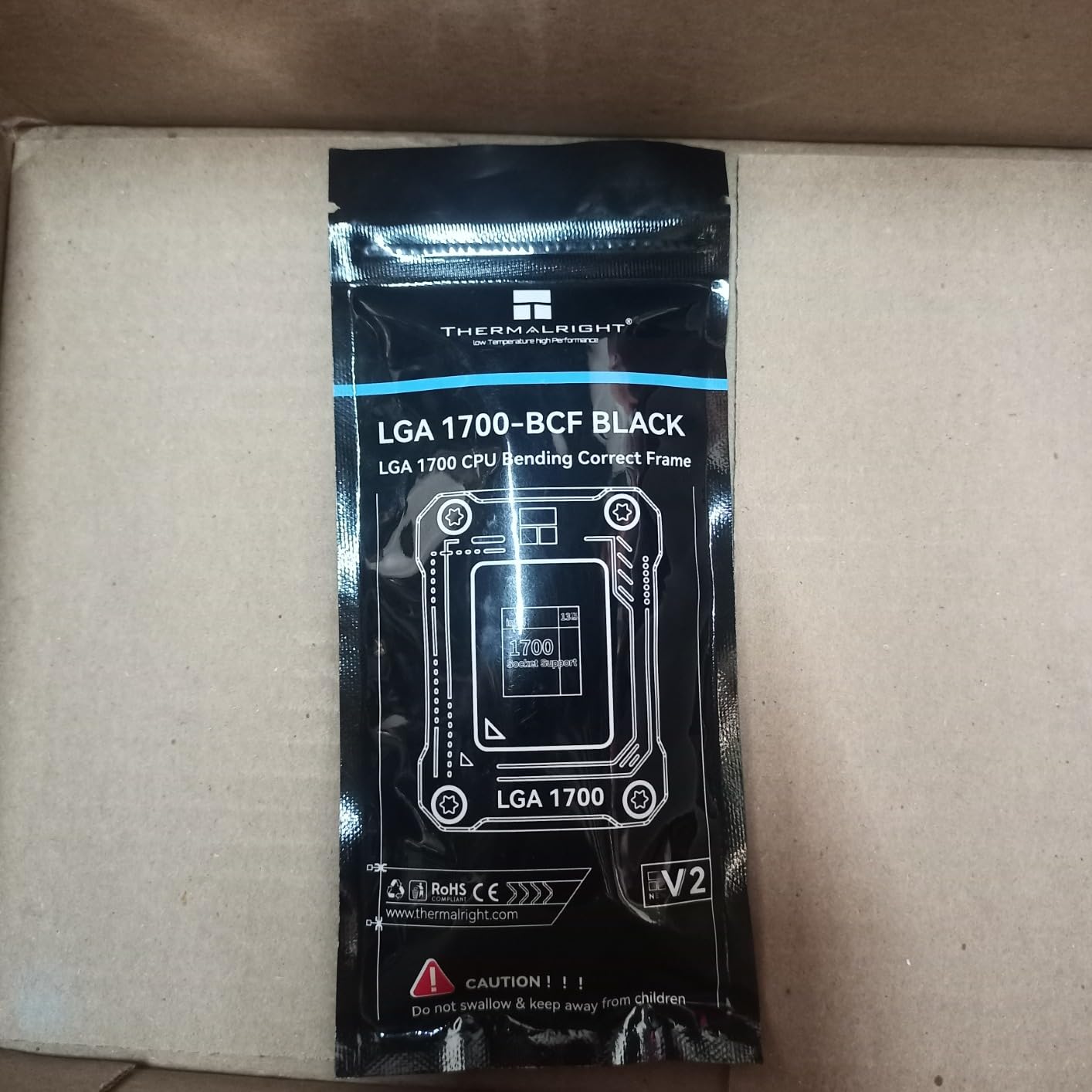 Thermalright Intel 12th/13th Gen LGA 1700 Bending Bracket Frame,Bending Plate,CPU Snap Replacement Bracket/Aluminum CPU Stress Bending Correction Fixture,Fully Bonded Mounting Stick customer photo 2