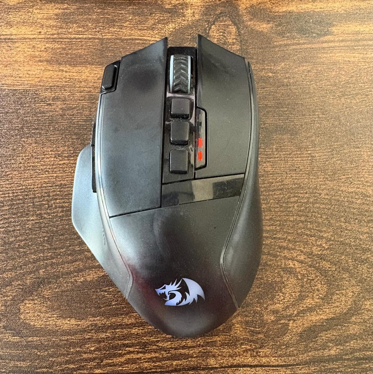 Redragon Wireless Gaming Mouse, Tri-Mode 2.4G/Bluetooth/USB-C, 7 Programmable Buttons, Tactile Rapid Fire Key, 8000 DPI RGB Ergonomic Mouse for PC Windows Gaming & Work, M814 customer photo 1