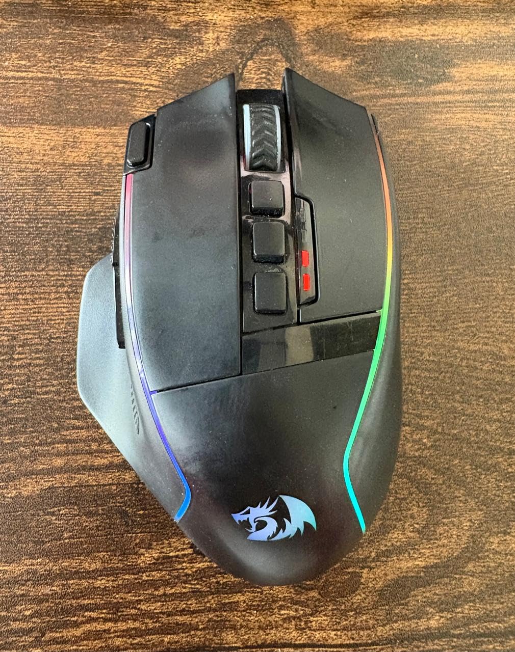 Redragon Wireless Gaming Mouse, Tri-Mode 2.4G/Bluetooth/USB-C, 7 Programmable Buttons, Tactile Rapid Fire Key, 8000 DPI RGB Ergonomic Mouse for PC Windows Gaming & Work, M814 customer photo 2