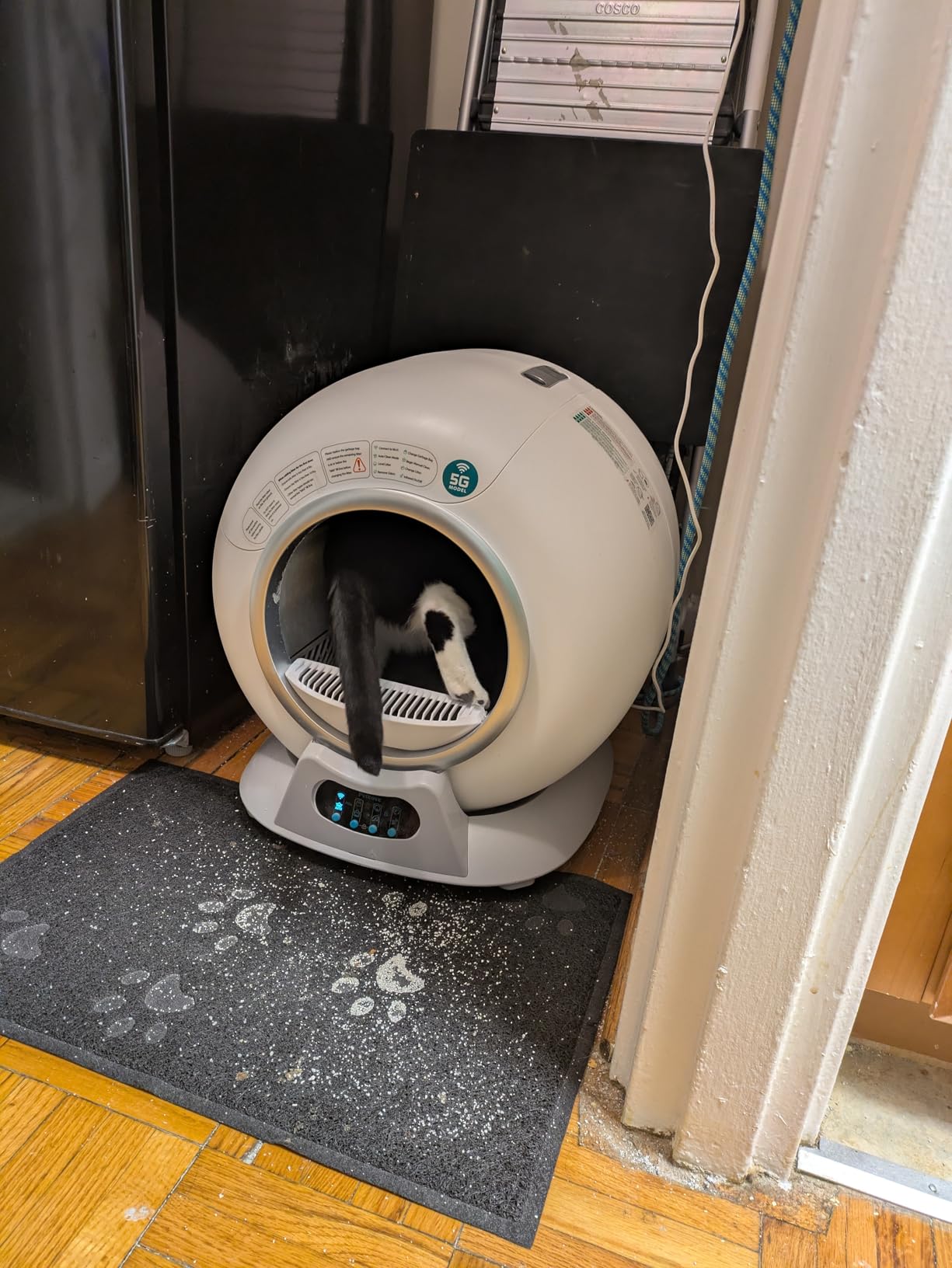 Petcove - Automatic Self Cleaning Litter Box - PurrTek Smart Automatic Litter Box for Multi-Cat Homes with Smart App Control (5GHz Wi-Fi), Triple Odor Control Quiet Operation & Advanced Safety Sensors customer photo 2