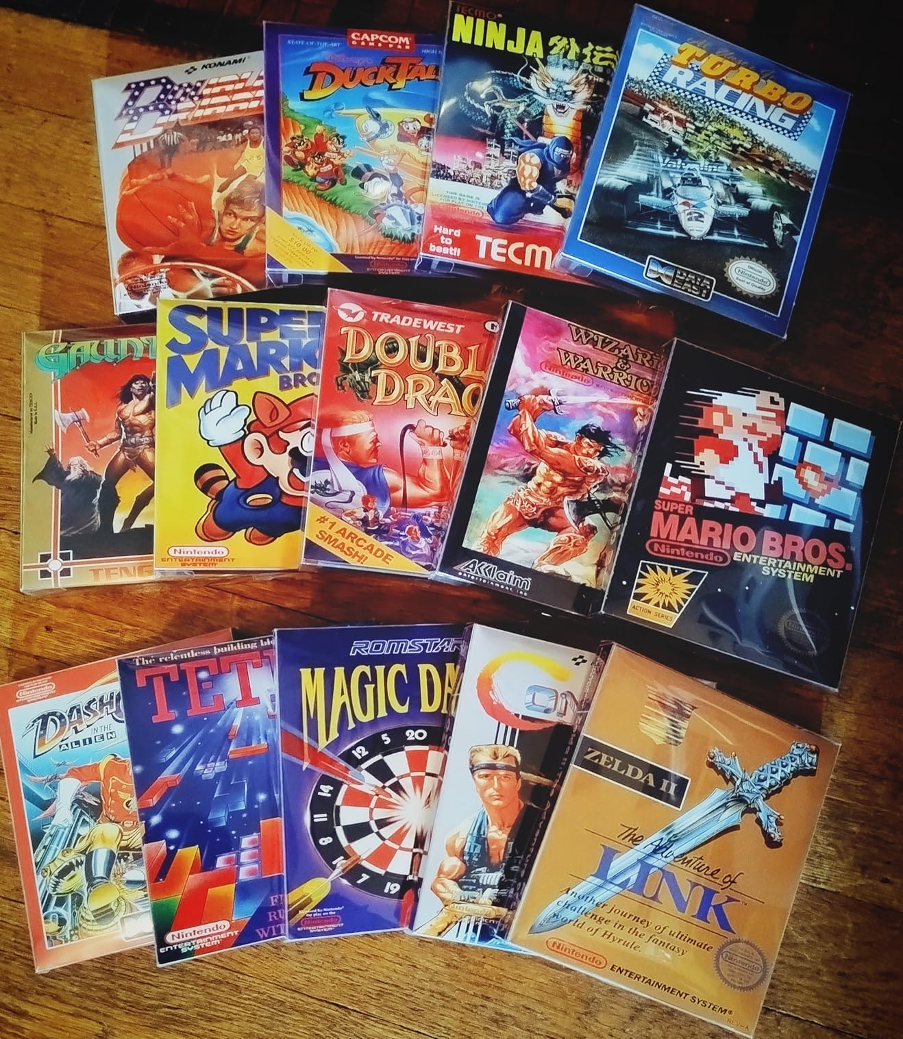 NES-Cartridge-Case Protector, Compatible for Legend of Zelda, Mario Bros, Mega Man, Metroid, Super Mario (Ultimate 14 Packs) customer photo 1