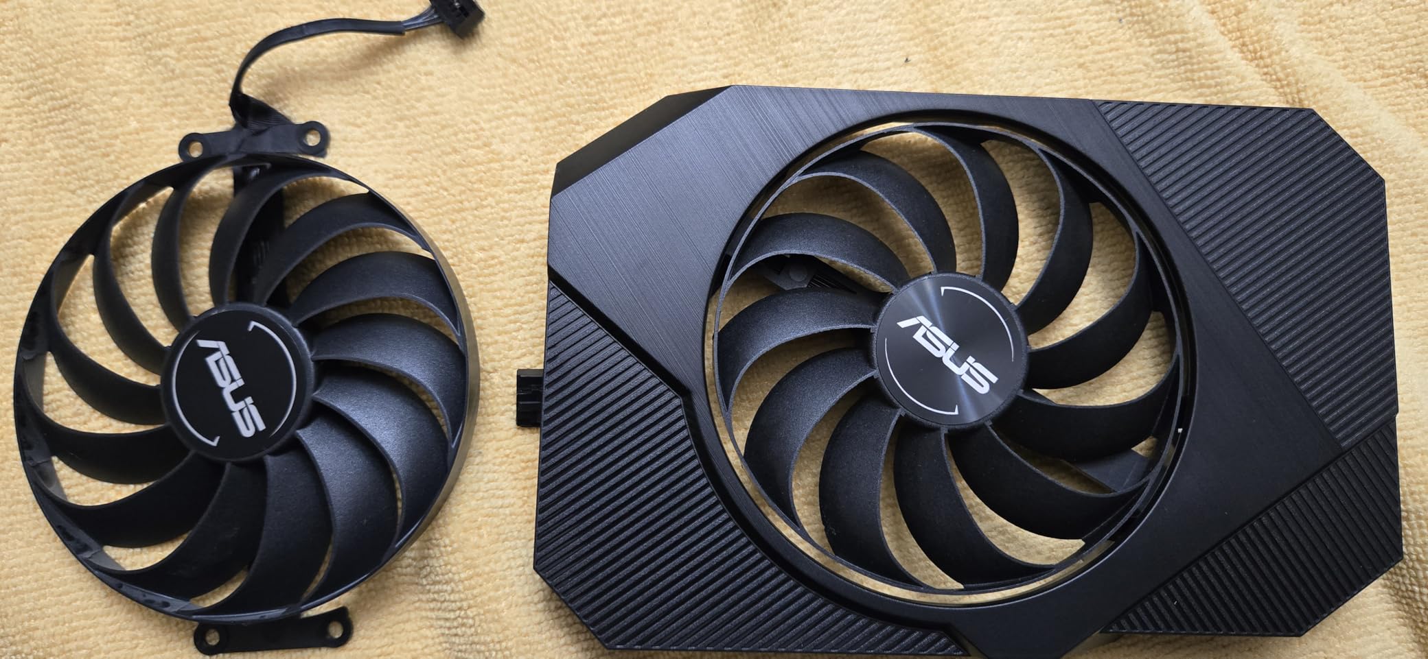 95MM 6PIN T129215SU CF1010U12D RTX3050 RTX3060 Phoenix GPU Fans ITX for ASUS Phoenix RTX 3050 3060 Graphics Card Replacement Cooling Fan customer photo 2