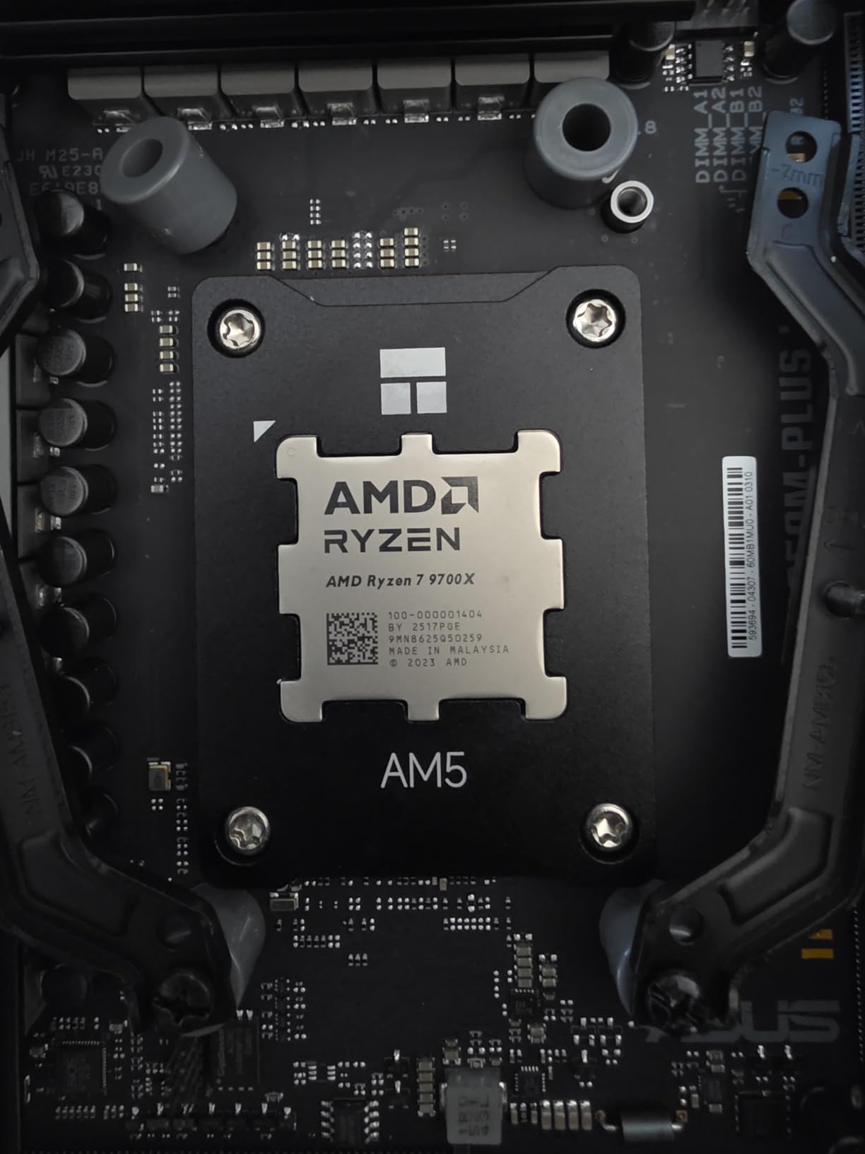 Thermalright ASF Black V2 AM5 CPU Holder, AM5 Safety Fixed Frame, AM5 Secure Frame, Corrective Anti-Bending Fixing Frame, AM5 Anti-Bending Contact Frame,CPU Cooler Standard,Black customer photo 1