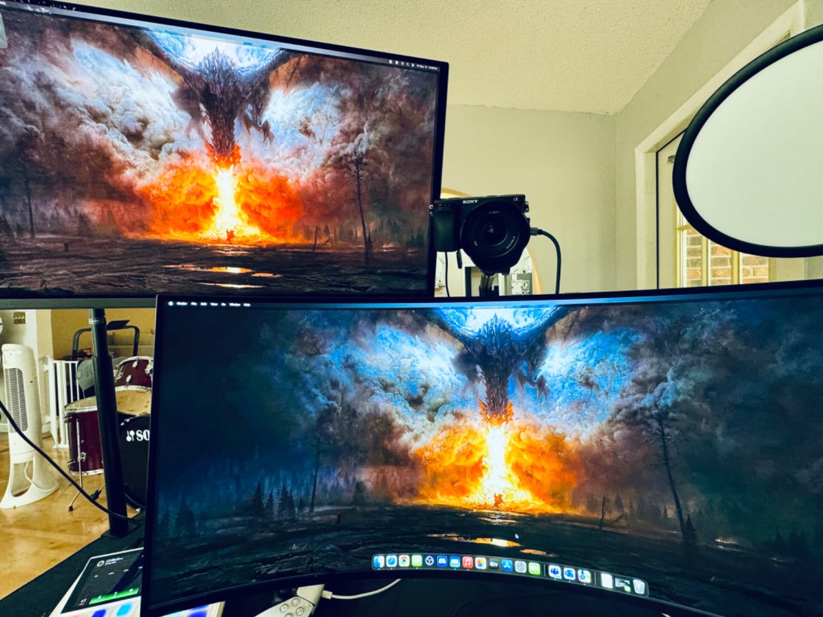 GIGABYTE AORUS FO27Q3-27 inch QD OLED Gaming Monitor - QHD 2560x1440-360Hz - 0.03ms GTG - AMD FreeSync Premium Pro - Type C KVM - HDMI, DP, Type C - Height Adjustable - Black customer photo 1