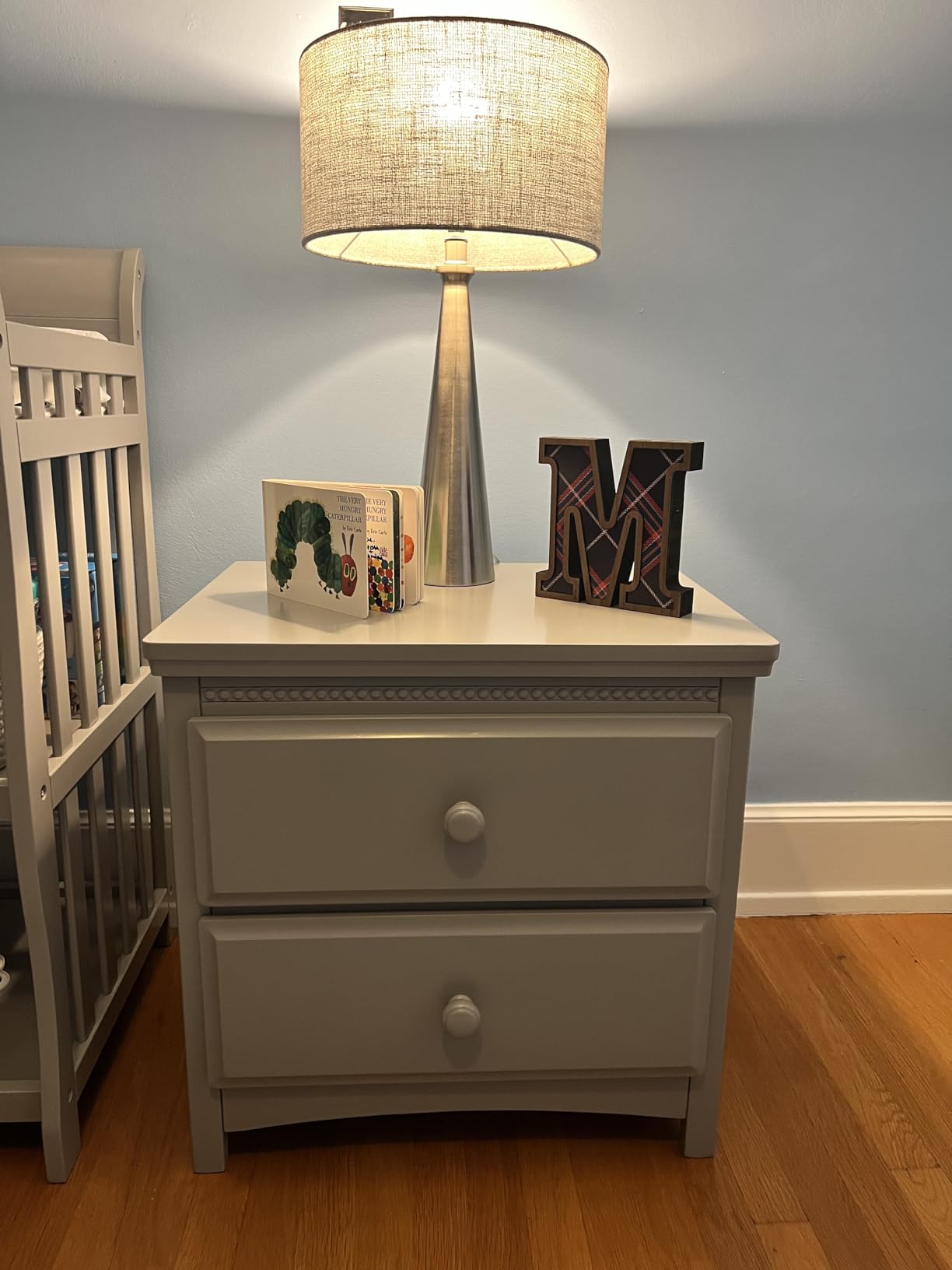 Simmons Kids Carter 6-in-1 Convertible Crib - Greenguard Gold Certified, Bianca White customer photo 2