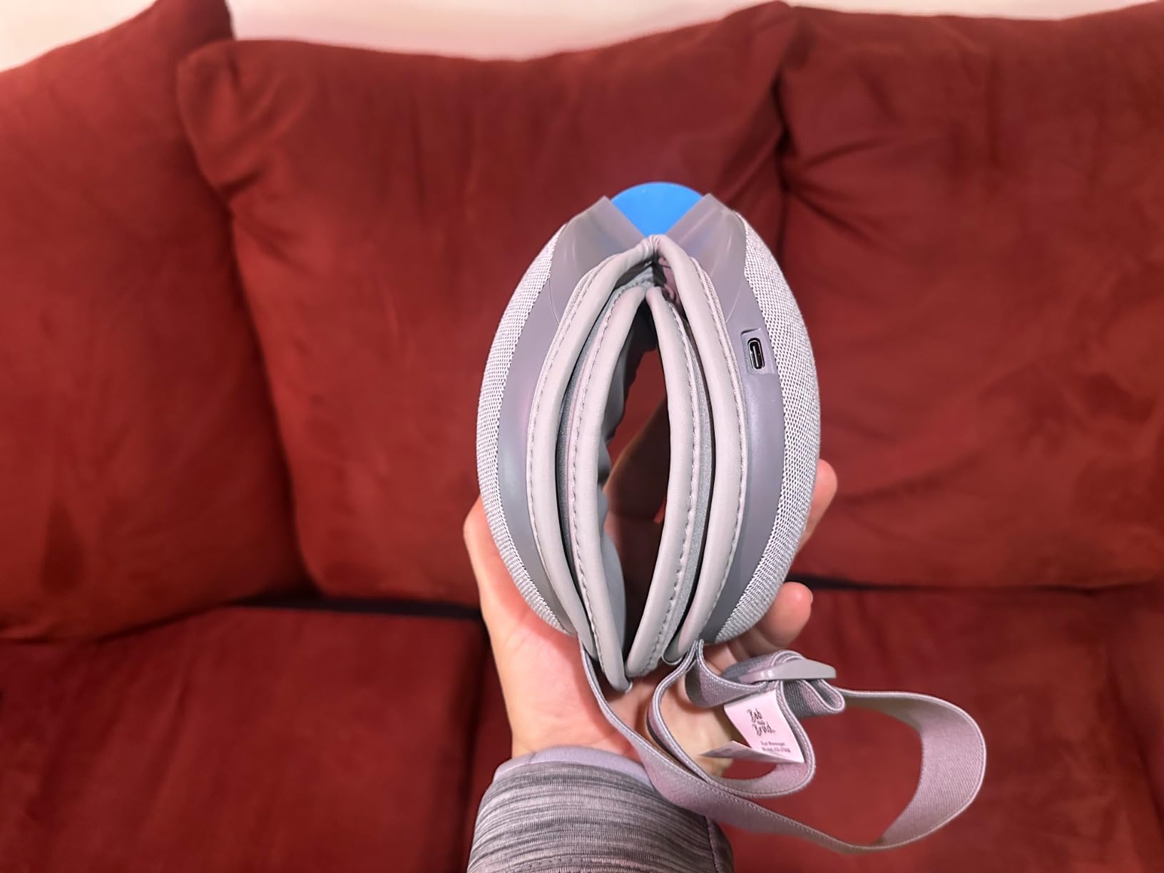 BOB AND BRAD Eye Massager with Heat and Cooling, EyeOasis 2 Eye Massager for Migraines FSA Eligible/HSA Eligible, Heated Face Massager for Dry Eye Migraine Relief, Warm Compress for Stress Relief customer photo 1