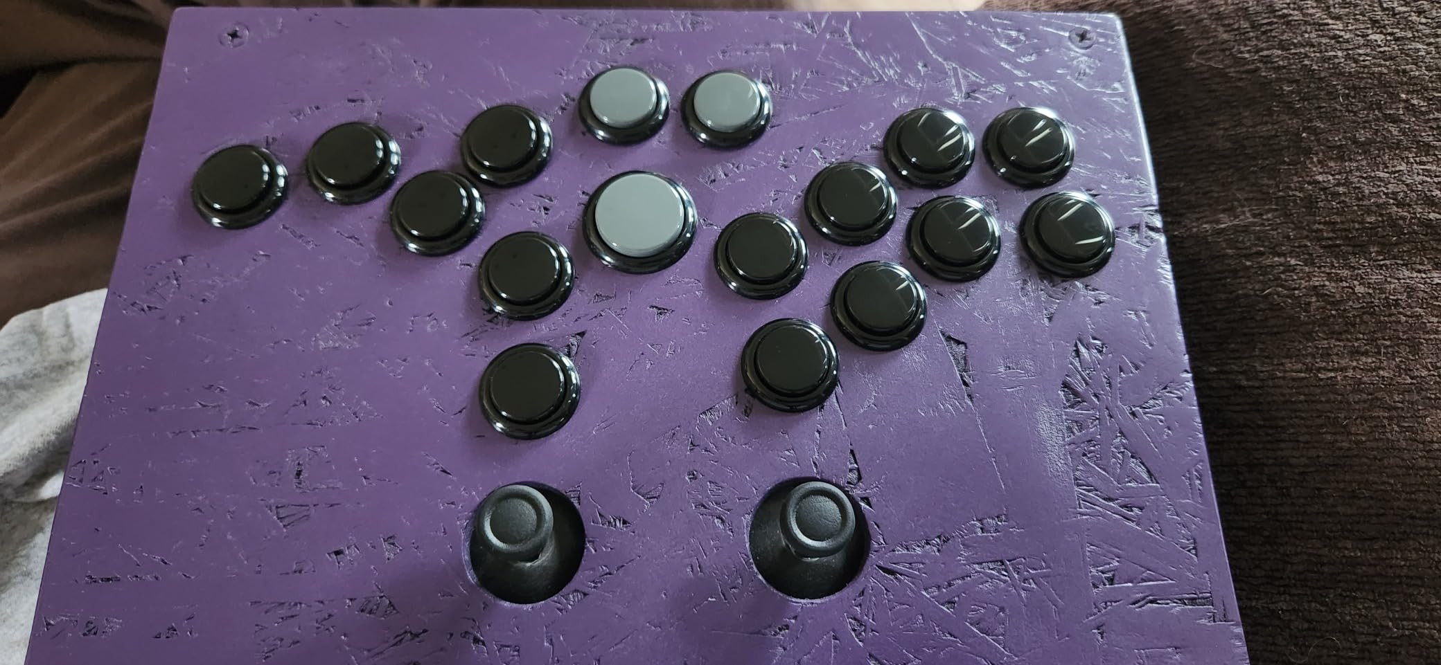 QANBA D-lite Arcade Button Original Buttons Snap-In Joystick Arcade Buttons for DIY arcade machines 30mm Push button switch (Boxed) (30mm Blue(DL01) 24 Pcs) customer photo 2