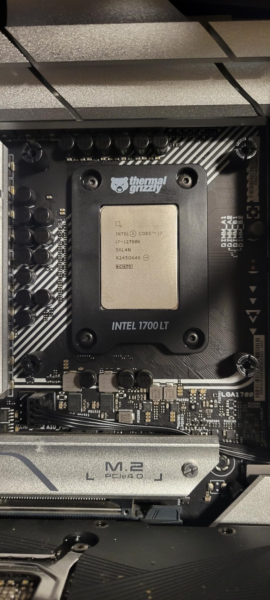 Thermal Grizzly CPU Contact Frame Intel 1700 LT - for Optimized CPU Contact Pressure to Improve The Cooling Performance customer photo 1