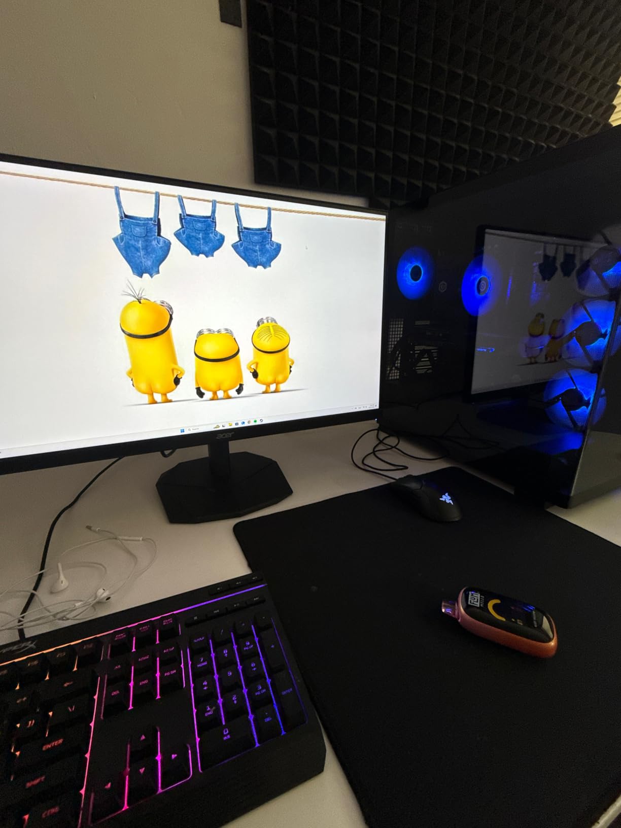 acer Nitro 27 Inch QHD 2560 x 1440 IPS Gaming Monitor | AMD FreeSync | Up to 180Hz Refresh | Up to 0.5ms | DCI-P3 95% | HDR 10 Support | One Display Port 1.2 & Two HDMI 2.0 | KG271U N3bmiipx customer photo 2