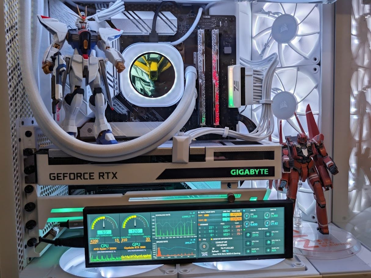 iCUE Link RX140 MAX RGB 140mm PWM Thick Fan - High-Static Pressure - Magnetic Dome Bearing - Single Fan - White customer photo 2