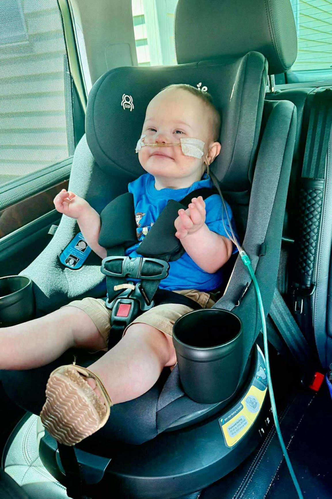 Joie Chili Spin 360 2-in-1 Rotating Convertible Car Seat with a 360 Spin and Easy Installation - Lower Anchor Attachment or Vehicle Belt Installation (Thunder) customer photo 2