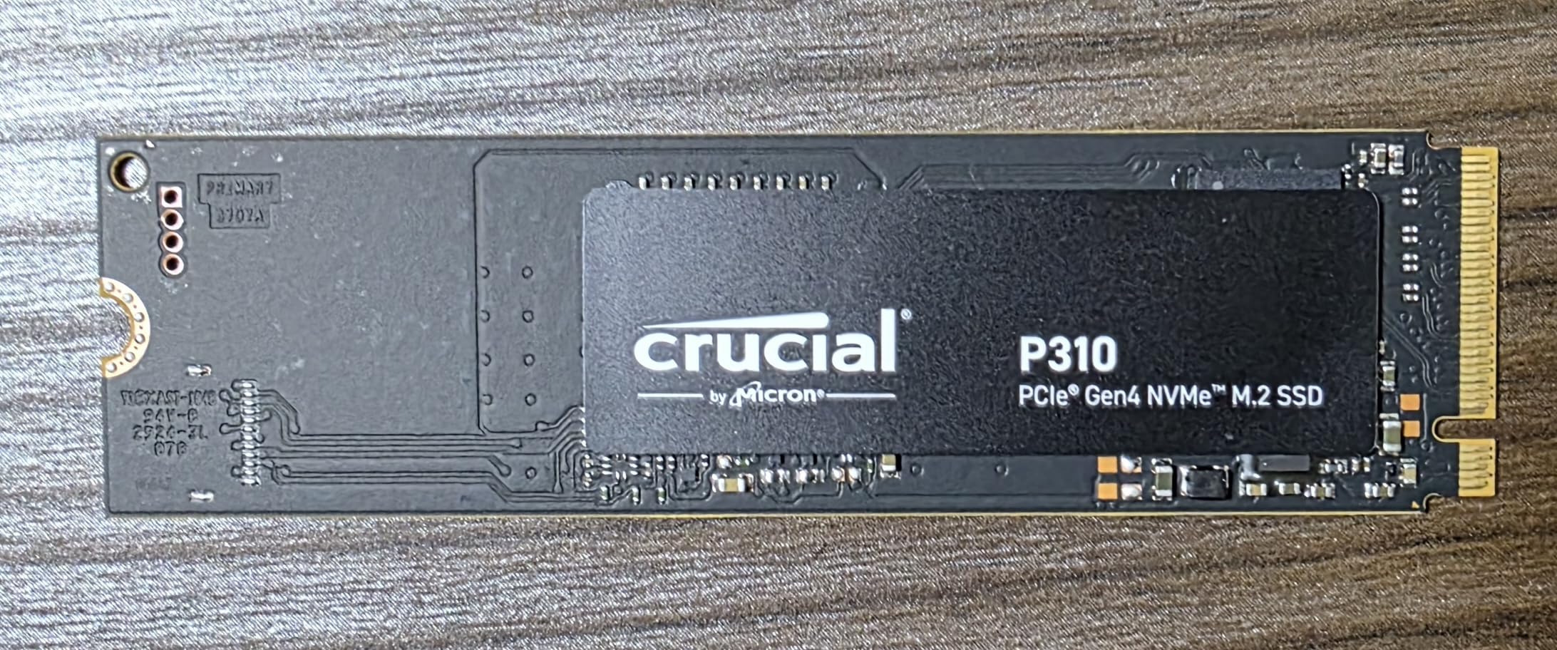 Crucial P310 1TB SSD, PCIe Gen4 NVMe M.2 2280, Up to 7,100MB/s, for Laptop, Desktop (PC), & Handheld Gaming Consoles, Includes Acronis Data Recovery Software, Solid State Drive - CT1000P310SSD801 customer photo 2