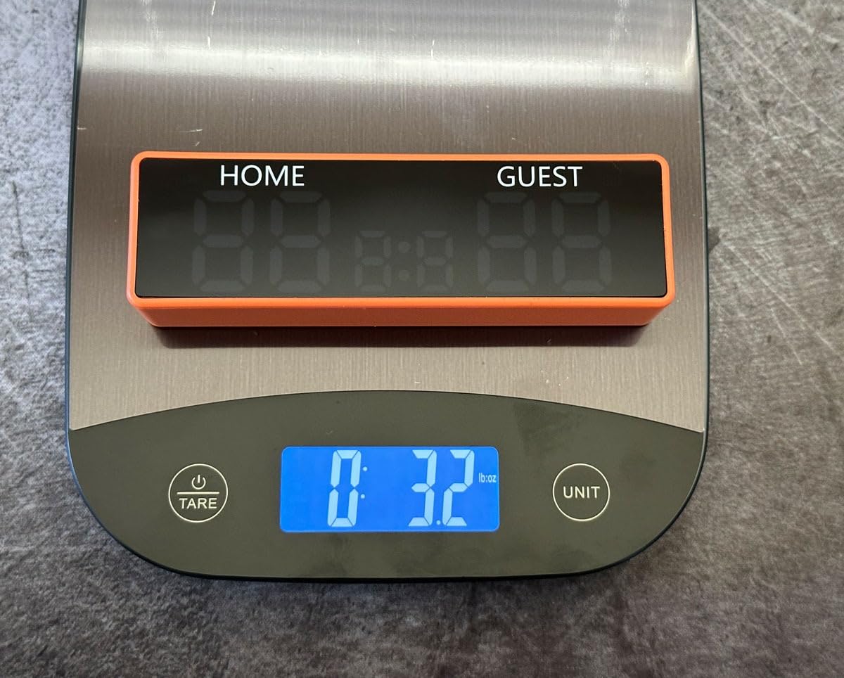 Mini Digital Scoreboard - Portable Tabletop Scoreboard for Games, Wireless Battery Powered Electronic Scoreboard with Buzzer, Score Keeper for Ping Pong/Cornhole/Basketball/Volleyball customer photo 2
