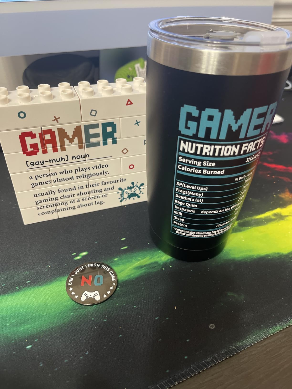 Gamer Gifts for Men Boyfriend Dad Brother, Gaming Accessories for Room, Gaming Stuff, Christmas Gifts for Friend - Gamer Gift Set Box customer photo 2