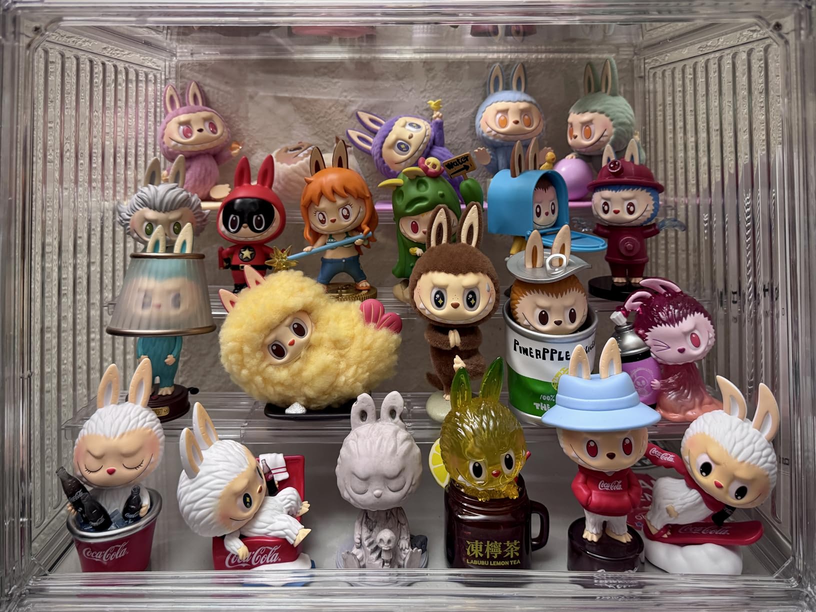 4 Tiers Clear Display Case for Figures, Acrylic Storage Organizers Box with Magnetic Door, Large Dustproof Showcase for Collectibles Action Figure customer photo 1