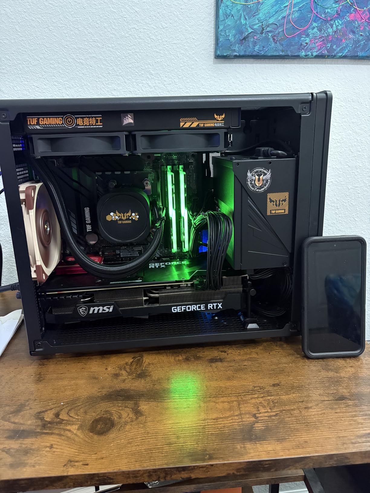 CORSAIR Nautilus 360 RS Liquid CPU Cooler - 360mm AIO - Low-Noise - Direct Motherboard Connection - Daisy-Chain - Intel LGA 1851/1700, AMD AM5/AM4 - 3X RS120 Fans Included - Black customer photo 1