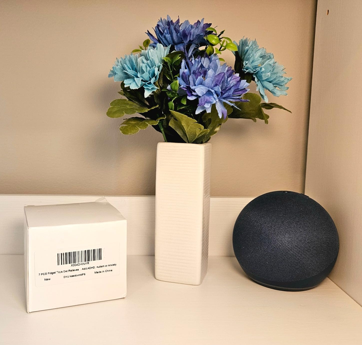 Fidget Toys 7 Pack, Relieves Stress Anxiety Fidget Toys for Kids and Adults with ADD, ADHD, Autism or Anxiety, Easter Basket Stuffers Gift for Kids Teen Cool Gadget customer photo 1