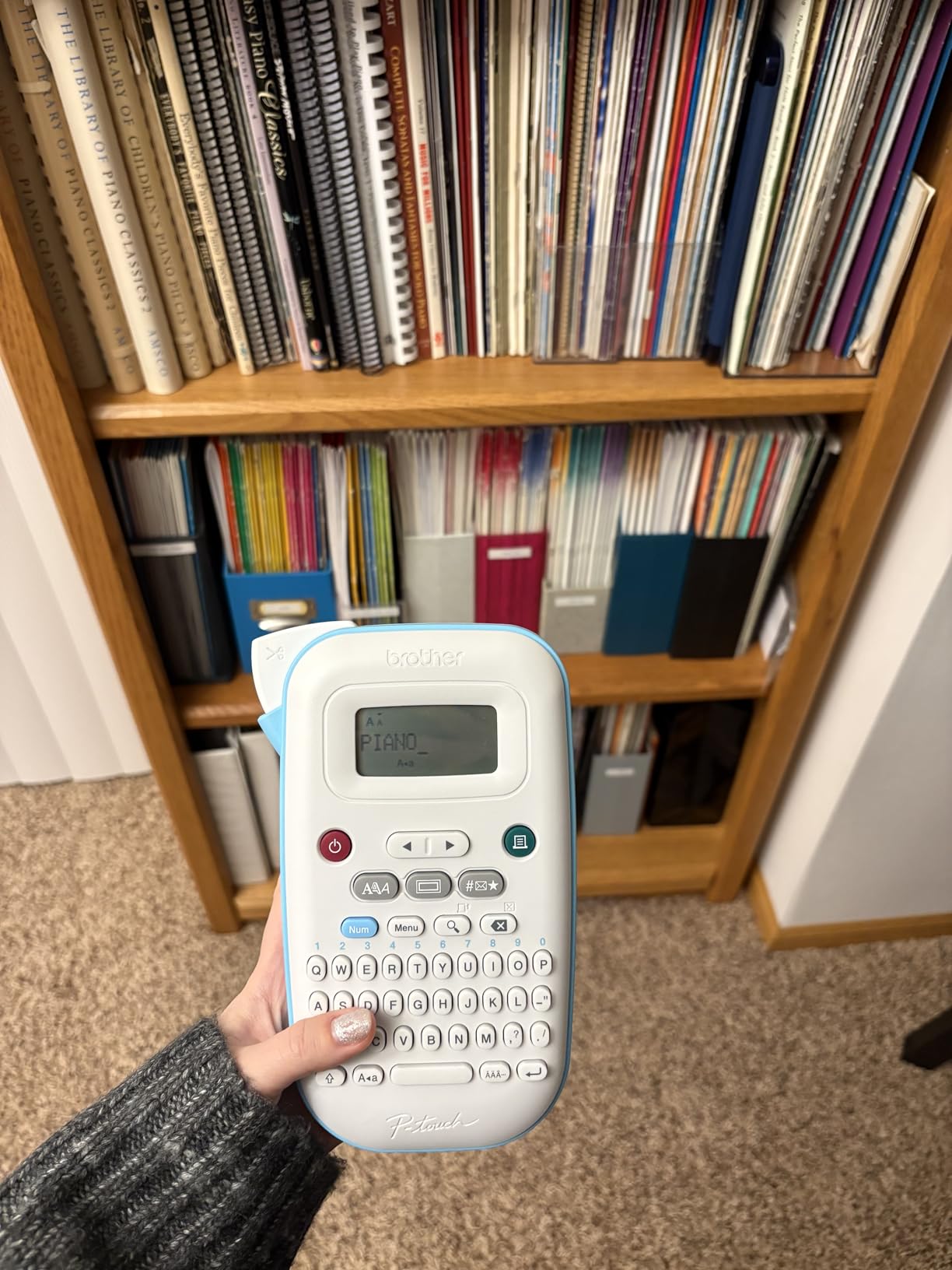 P-Touch PT-N10 Personal Handheld Label Maker, Portable and Prints, P-Touch Btag ~½